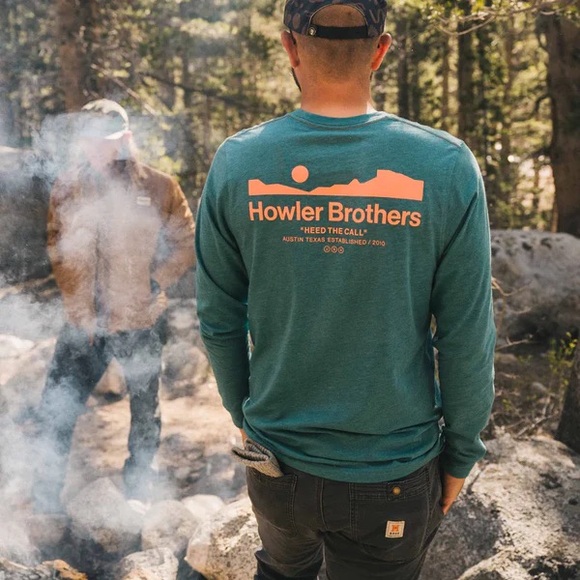 Howler Brothers Other - NWT Howler Arroyo Select Longsleeve T-Shirt: Petrol Heather